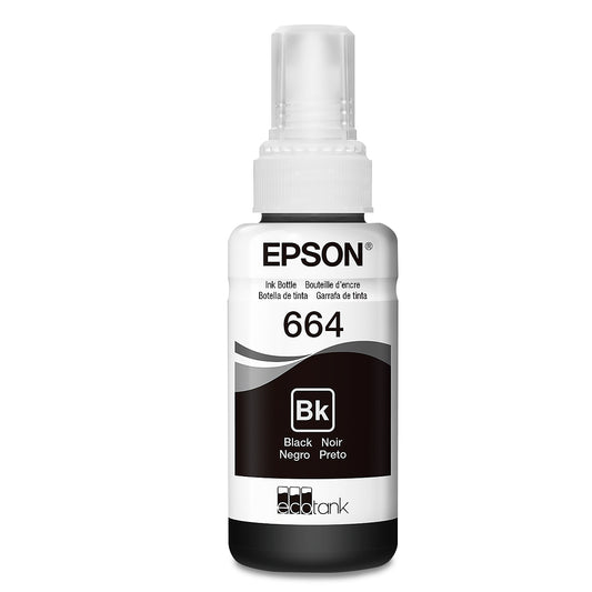 Tinta Epson T664 Negro