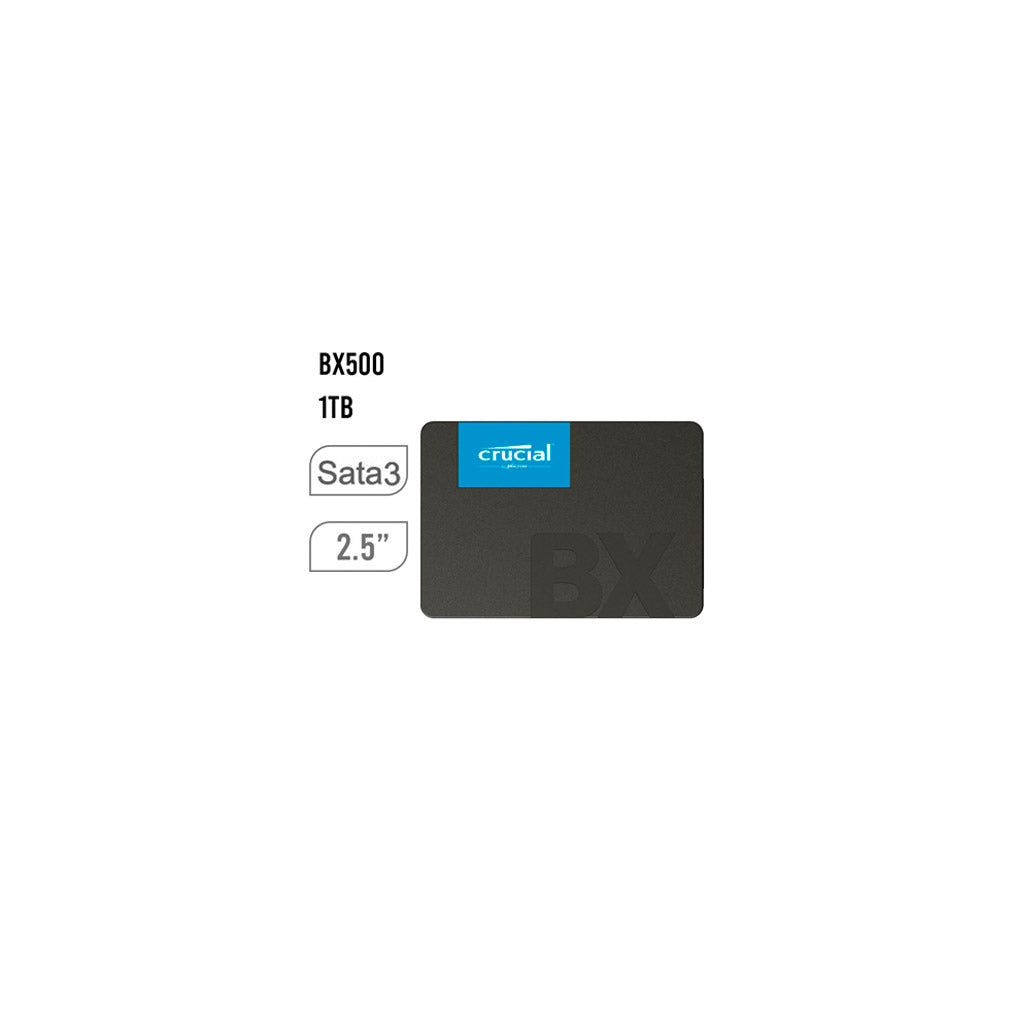 SSD 1TB Crucial BX500 CT1000BX500SSD1 12MG