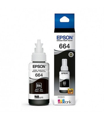 Tinta Epson T664 Negro